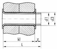 DIN 7340A. ГОСТ 12639-80. Пустотелая заклепка с плоской головкой. DIN 7340A. ГОСТ 12639-80. Пустотелая заклепка с плоской головкой.